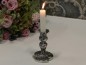 Preview: Chic Antique Kerzenhalter in Antik Silber Shabby Landhaus